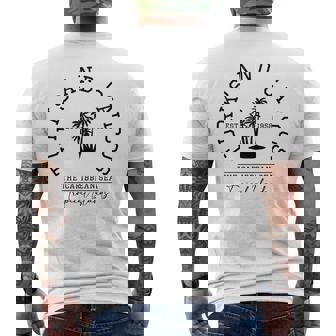 タークス・カイコス諸島カリブ海諸島旅行 長袖tシャツ メンズTシャツ バックプリント - Kawaiitshirt