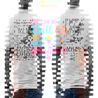 ダイヤモンドペインティングアーティストlife Can Be Dullダイヤモンドペインティング メンズTシャツ バックプリント - Kawaiitshirt