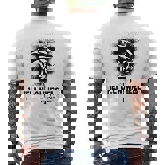 ダッジ・ヘルキャット・ヘル・オン・ホイールズ メンズTシャツ バックプリント - Kawaiitshirt