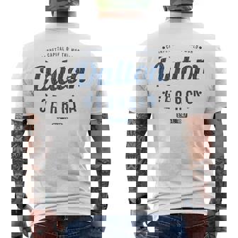 ダルトン ジョージア レトロ ヴィンテージ お土産 Ga ダルトン メンズTシャツ バックプリント - Kawaiitshirt