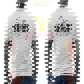 チア チアリーディング チアプリンセス メンズTシャツ バックプリント - Kawaiitshirt