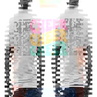 チアリーディング用 チアリーダー スクワッド ガール ティーン チア練習 メンズTシャツ バックプリント - Kawaiitshirt