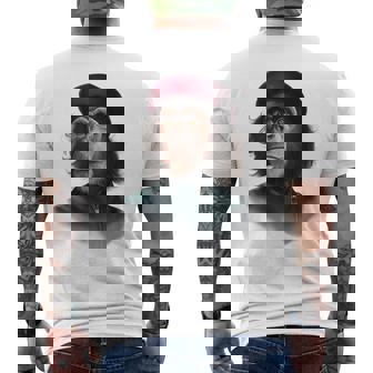 チェ ゲバラ チンパンジー メンズTシャツ バックプリント - Kawaiitshirt