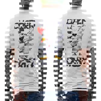 チキン パパ ニワトリ 父 チキン ジャンパー 農家 父の日 長袖tシャツ メンズTシャツ バックプリント - Kawaiitshirt