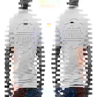 チュービンゲン・バーデンヴュルテンベルク ドイツ テュービンゲン ドイツ メンズTシャツ バックプリント - Kawaiitshirt