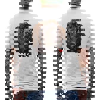 ディス・イズ・ラブ・チョコレート・ラボ 長袖tシャツ メンズTシャツ バックプリント - Kawaiitshirt