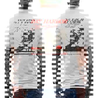 デクスター公式テレビ番組ベイハーバー メンズTシャツ バックプリント - Kawaiitshirt