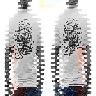 トイプードル Toy Poodle メンズTシャツ バックプリント - Kawaiitshirt