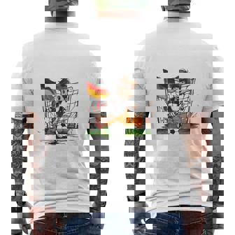 ドイツ サッカー 少年 フットボール 長袖tシャツ メンズTシャツ バックプリント - Kawaiitshirt