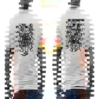 ドイツ鷲旗 ドイツ国旗 長袖tシャツ メンズTシャツ バックプリント - Kawaiitshirt