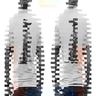 ドッグ・プロット・ハウンド メンズTシャツ バックプリント - Kawaiitshirt