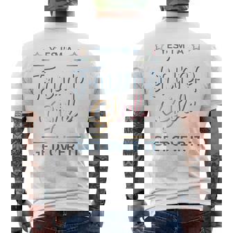 ドナルド・トランプ2024のかわいいトランプガール メンズTシャツ バックプリント - Kawaiitshirt