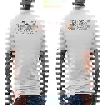 ノーブンチョウノーライフ 鳥好き 文鳥好き 文鳥の飼い主 おもしろ 可愛い ブンチョウ 文鳥 長袖tシャツ メンズTシャツ バックプリント - Kawaiitshirt