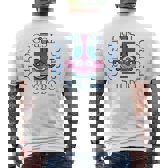 ハクション大魔王 C メンズTシャツ バックプリント - Kawaiitshirt