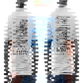 ハワイ ラハイナ マウイ ハワイアン メンズTシャツ バックプリント - Kawaiitshirt