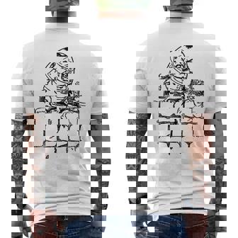 ハンプティ・ダンプティ・ウォール メンズTシャツ バックプリント - Kawaiitshirt