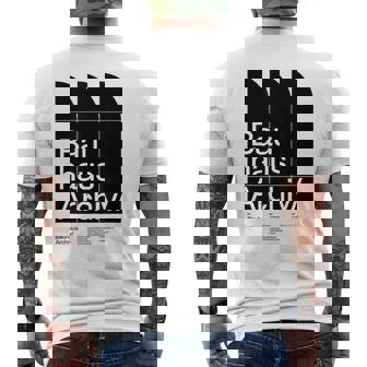 バウハウスアーカイブ – モダニストベルリンデザイン メンズTシャツ バックプリント - Kawaiitshirt