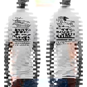 バック・トゥ・ザ・フューチャー Time Machine Future Changer Retro メンズTシャツ バックプリント - Kawaiitshirt