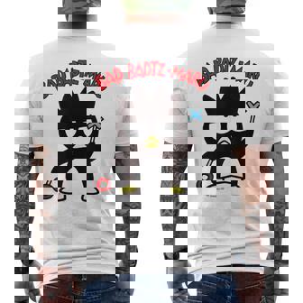 バッドバツ丸 まるばつジャッジ ライトカラー メンズTシャツ バックプリント - Kawaiitshirt