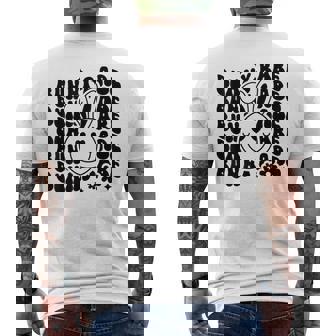 バニー ベイブ イースター サンデー レトロ グルービー 春 メンズTシャツ バックプリント - Kawaiitshirt