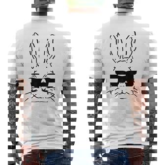 バニーフェイス サングラス イースターデー 男の子 幼児 キッズ メンズTシャツ バックプリント - Kawaiitshirt