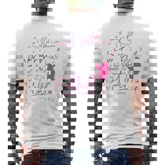 バレエダンサー ダンスガール バレリーナ If Ballet Was Easy It メンズTシャツ バックプリント - Kawaiitshirt