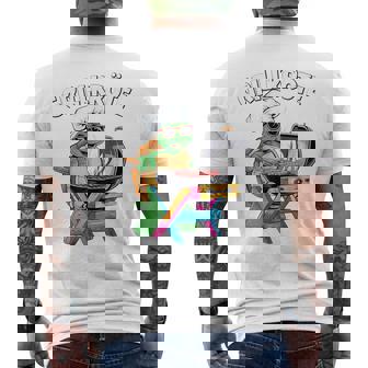 バーベキュー ヒキガエル 面白い 亀 バーベキュー ジャンパー 面白い メンズTシャツ バックプリント - Kawaiitshirt