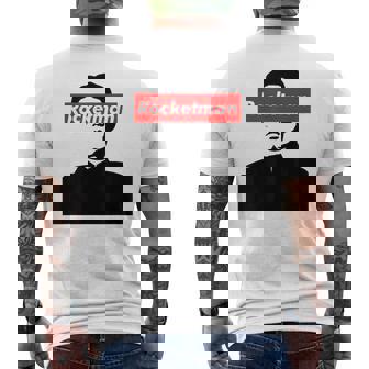 パロディ Kim Jung Un Rocketman ボックスロゴtシャツ メンズTシャツ バックプリント - Kawaiitshirt