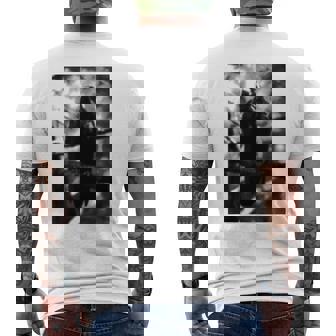 パンク ロック モード モッズ 半袖 かっこいい おしゃれ 大きいサイズ フォトプリント 春夏 ブランド 動物 烏 メンズTシャツ バックプリント - Kawaiitshirt