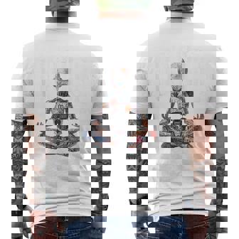 ヒップホップ ヴィンテージ エッジー アーバン Y2k Hip Hopバックプリント ストリートウェア ロボット メンズTシャツ バックプリント - Kawaiitshirt