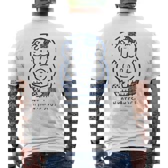 ヒョウタンツギ 和柄パッチ Ctezuka Productions メンズTシャツ バックプリント - Kawaiitshirt