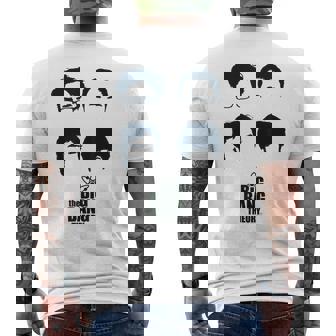 ビッグバン理論ロゴ グループヘア メンズTシャツ バックプリント - Kawaiitshirt