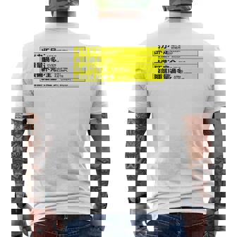 ビルドエラー エネルギー不足 長袖tシャツ メンズTシャツ バックプリント - Kawaiitshirt