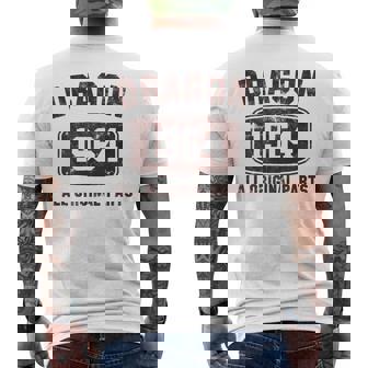 ビンテージドラゴン 1964年生まれの龍 メンズTシャツ バックプリント - Kawaiitshirt