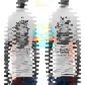 ピコ・デ・サントメ島 サントメとプリンシペ お土産 メンズTシャツ バックプリント - Kawaiitshirt