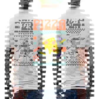 ピザ愛好家 ピザピース メンズTシャツ バックプリント - Kawaiitshirt