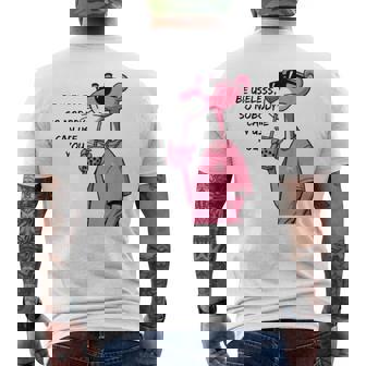 ピンク パンツ Master Of My Own Worth 面白い引用句シャツ メンズTシャツ バックプリント - Kawaiitshirt