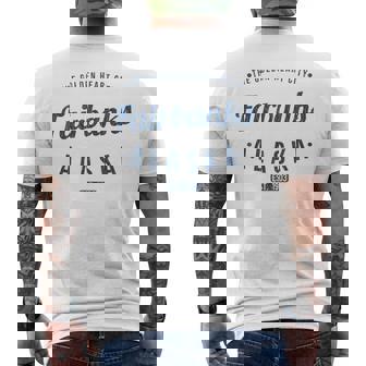 フェアバンクス アラスカ ヴィンテージ ミニマリスト お土産 Ak フェアバンクス メンズTシャツ バックプリント - Kawaiitshirt