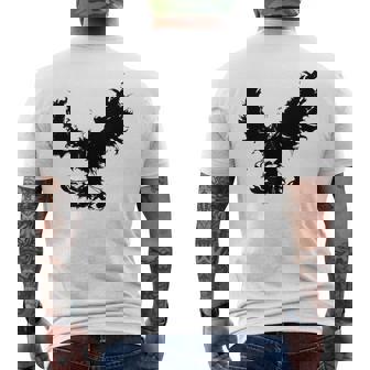 フェニックス 不死鳥 神話上の生き物 灰からのフェニックス 火 フェニックス メンズTシャツ バックプリント - Kawaiitshirt