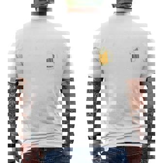 バックプリント フライデー エボリューション ウィークリー カレンダー ビール付き メンズTシャツ バックプリント - Kawaiitshirt