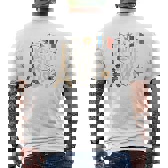 フランスの国旗 ヴィンテージ バスティーユの日 2019 パリ 1789 フランス 長袖tシャツ メンズTシャツ バックプリント - Kawaiitshirt