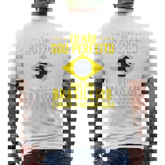 ブラジル国旗 ブラジル メンズ レディース キッズ グリーン ポルトガル語 メンズTシャツ バックプリント - Kawaiitshirt