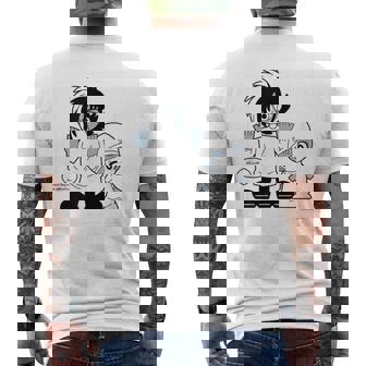 ブラック・ジャック ブラック・ジャック＆ピノコ術衣 Ctezuka Productions メンズTシャツ バックプリント - Kawaiitshirt