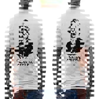 ブラームス ヨハネス・ブラームス クラシック音楽 メンズTシャツ バックプリント - Kawaiitshirt