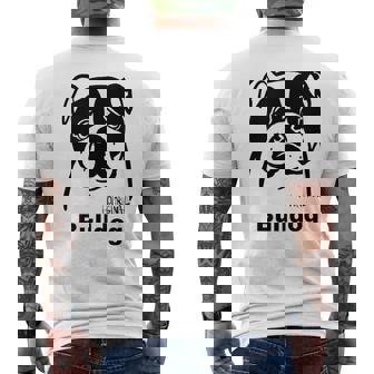 ブルドッグ メンズTシャツ バックプリント - Kawaiitshirt