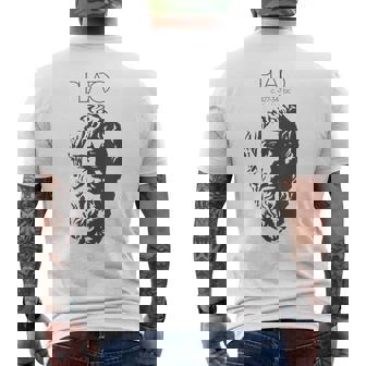 プラトンtシャツ 古代ギリシャ哲学者 メンズTシャツ バックプリント - Kawaiitshirt