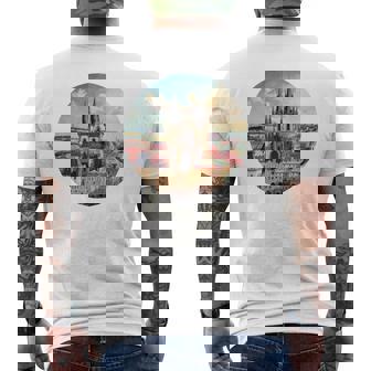 プラハ チェコ共和国 お土産 プラハ 長袖tシャツ メンズTシャツ バックプリント - Kawaiitshirt