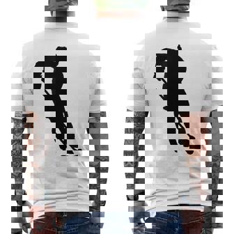 ホッケー選手 メンズTシャツ バックプリント - Kawaiitshirt