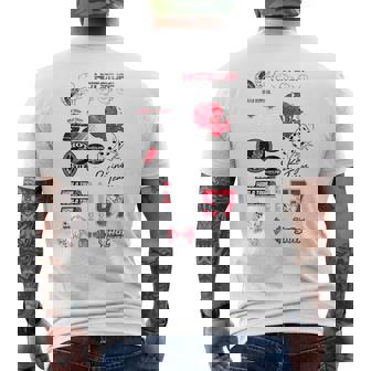 ホット・スタッフ・レーシング・チーム メンズTシャツ バックプリント - Kawaiitshirt