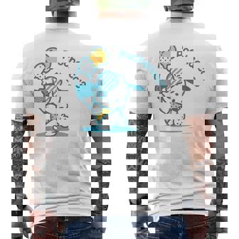 ポチャッコ ハイドアンドシーク メンズTシャツ バックプリント - Kawaiitshirt